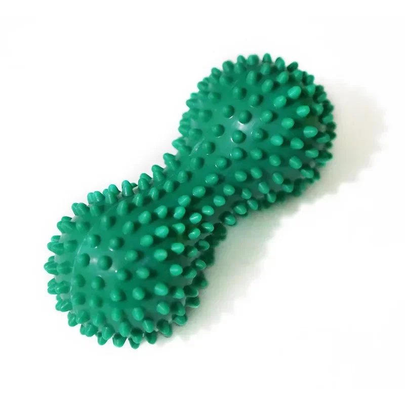 Peanut PVC Yoga Supplies with Thorns Workout Massage Ball Trigger Point Inflated Air Muscle Massager Foot Massage Hedgehog Ball