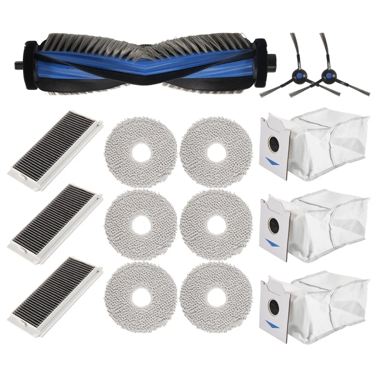 AC66 For Ecovacs Debot N30 Omni/N30 Pro Omni Robot Vacuum Accessories Main Side Brush Hepa Filter Rag Dust Bag Parts view 6