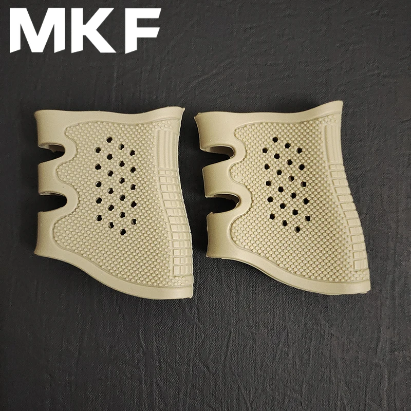 Tactical Grip Glove Holster Rubber Gun Cover Anti-Slip Handguns Accessories for Glock 17/19/20/21/22/23/25/31/32/34/35/37/38