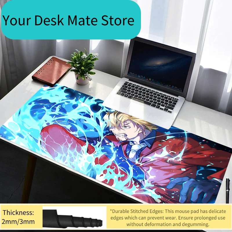 

Аксессуары для ковриков для мыши: Нескользящий резиновый коврик для мыши, коврик для клавиатуры для ноутбука, геймерский коврик, цельный коврик Sanji для офиса, компьютера, игрового стола