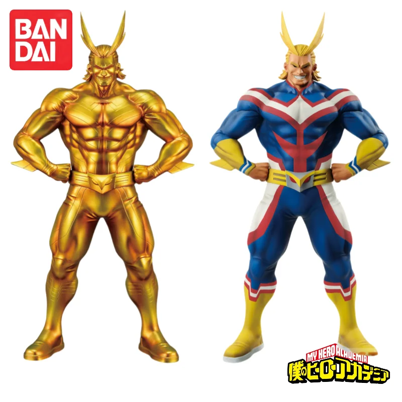 In Stock My Hero Academia All Might Bandai Banpresto Age of Heroes Original Action Figure Figurine Ornaments