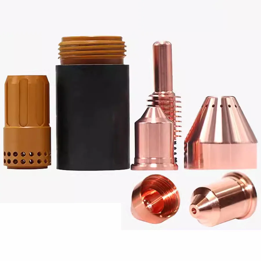 CNC plasma cutting accessories, high-quality 105A electrode 220842 nozzle 220990 protective cap 220993