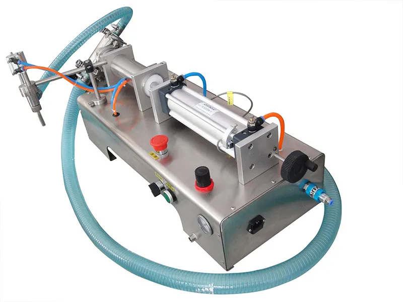 

Pneumatic Paste Filling Machine Automatic Quantitative Single-head Piston Filler Liquid Horizontal Machine 5-100ml G1WY