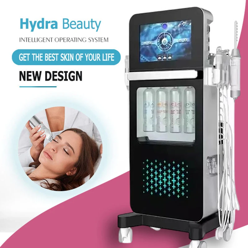 Ultifunction Spa Equipment Rejuvenation Health beauty Hydro Dermabrasion Whiting Hydra Facial Skin Cleaning Care bubble Machine