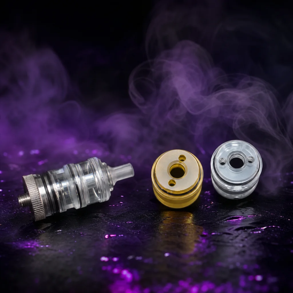 

Wolfcoolvape Flash e-Vapor V4.5 RTA Replacement Tank Tube and Bellcap for V4.5S+ Style Atomizer