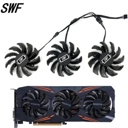 Nuevo 75MM T 128010 SU PLD08010S12HH ventilador de refrigeración para Gigabyte AORUS GTX 1080 1070 Ti 1060 G1 ventilador enfriador de tarjeta gráfica para juegos