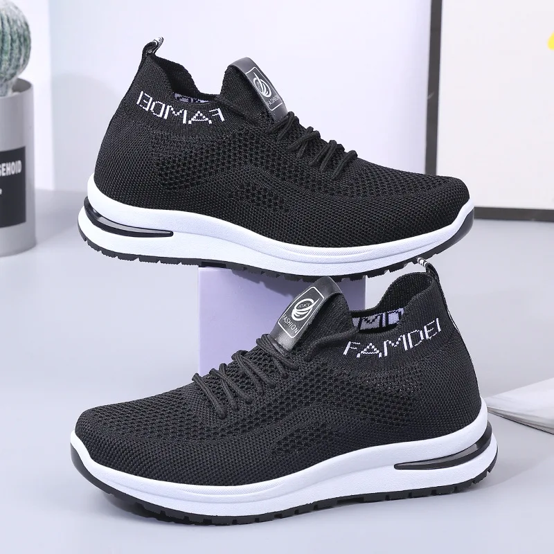 Explosive fashion high heels women's casual shoes Women's spring and autumn single shoes women's comfortable sports shoes