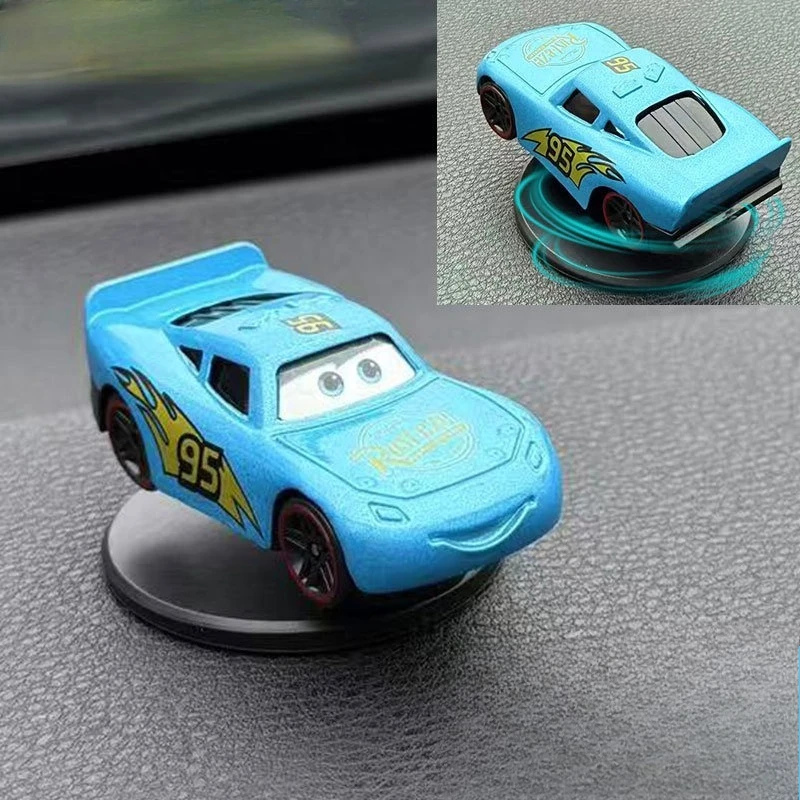 Cartoon DSN Cars 3 Lightning McQueen Drift Rotations-Dekoration für Armaturenbrett und Mittelkonsole, Auto-Prop-Geschenke – Detail 4