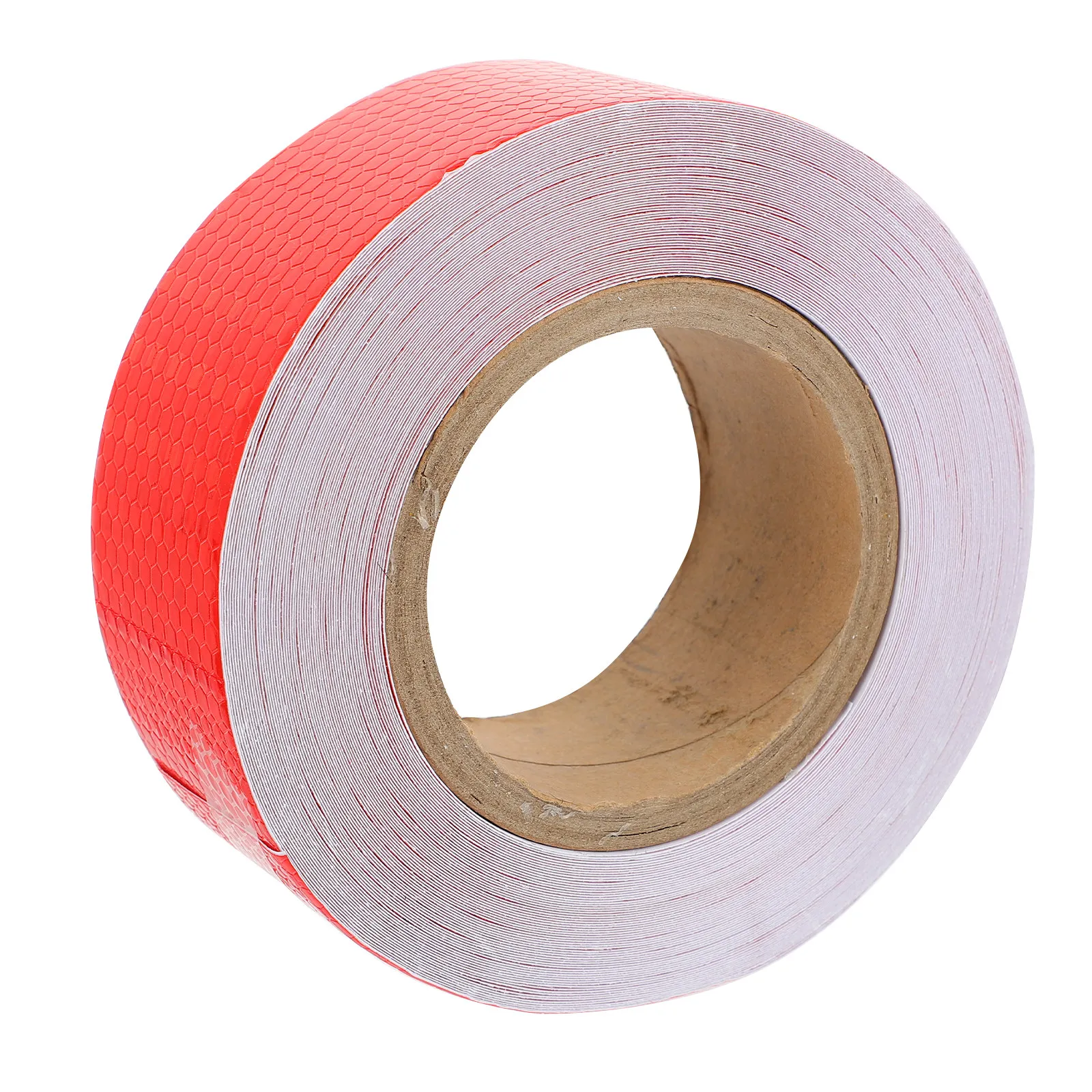 Solid Color Reflective Warning Tape Honeycomb Pattern Weatherproof Safety Indicator for Vehicles Transport Road Markings and
