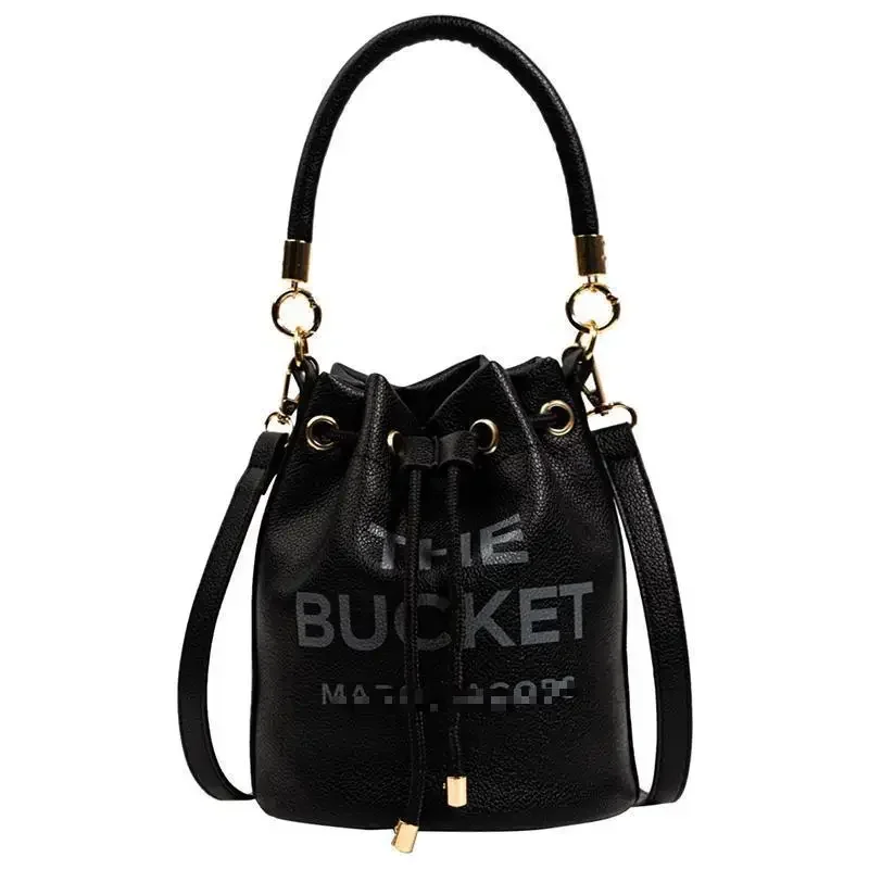 Trendy Bucket Bag Fashion Casual Popular Handheld Letter Shoulder   Luxury Coach Women Handbags Side Bag for Ladies