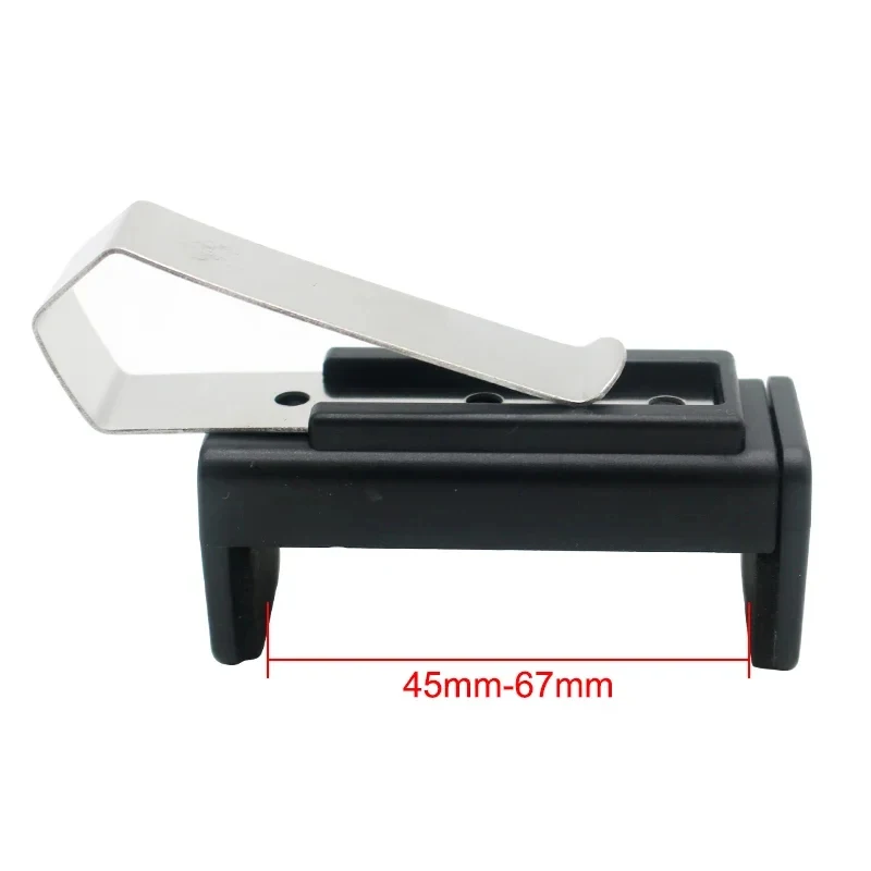 Universal Garage Door Gate Remote Sun Visor Clip Holder 47-68mm Car Remote Keychain Quick Install Opener Bracket image 5