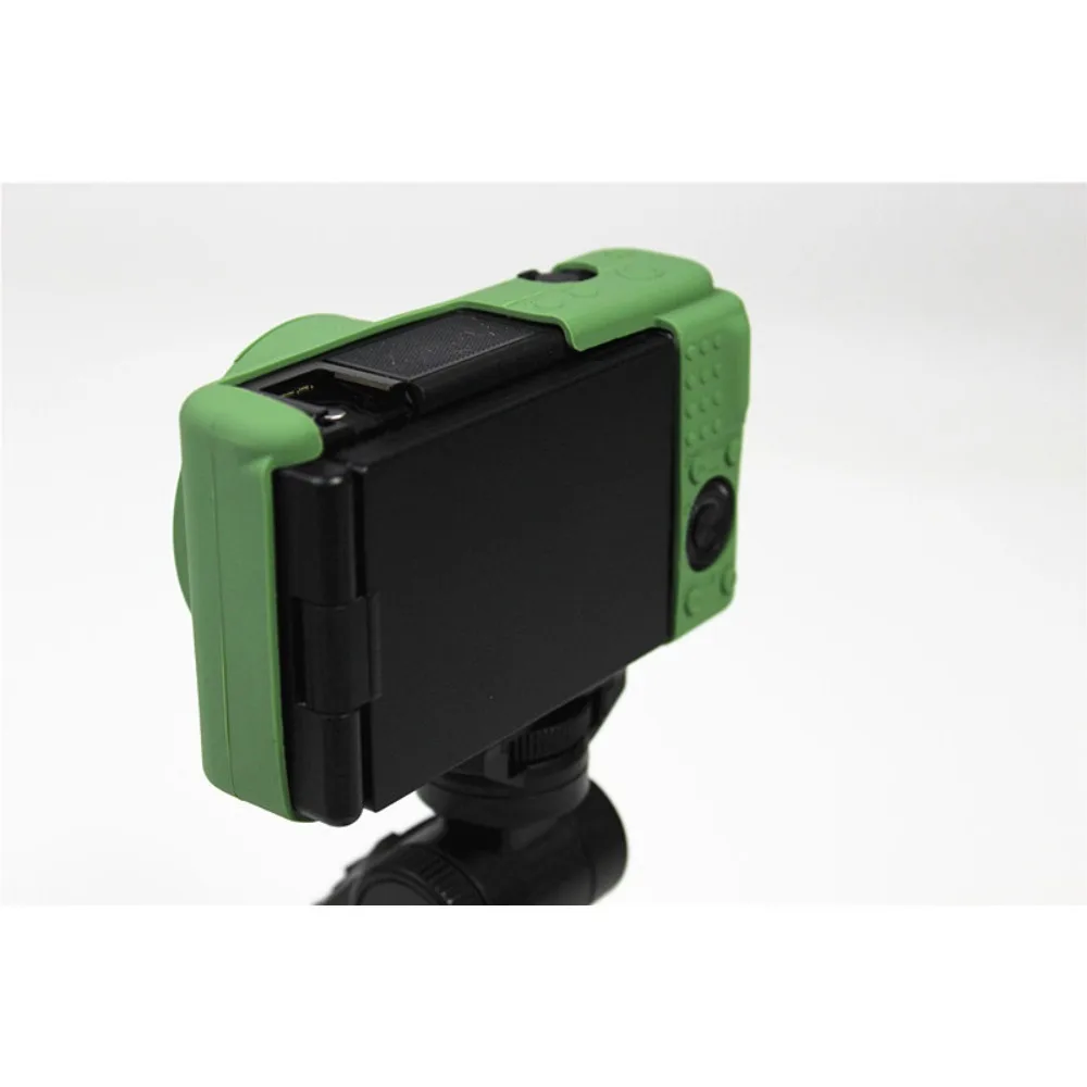 

Digital camera bag For Sony ZV-1 silicone protective case Soft Silicone Armor Camera Body Case + free tempered film