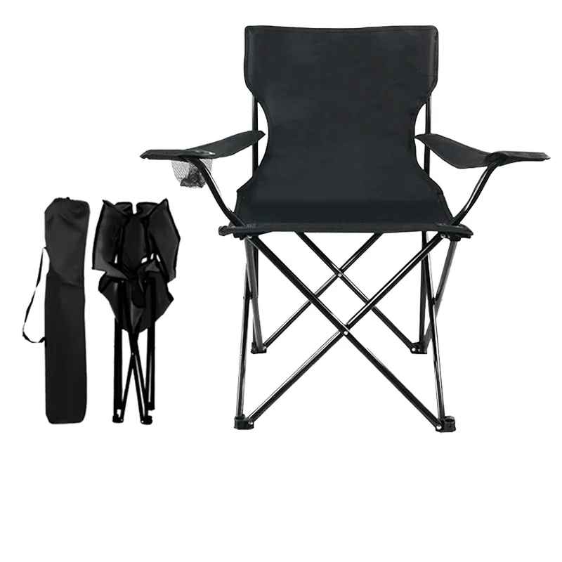 

Portable Metal Folding Chair for Outdoor Activities Modern Design Beach Camping Fishing Picnics Park Usage for Sketching Art