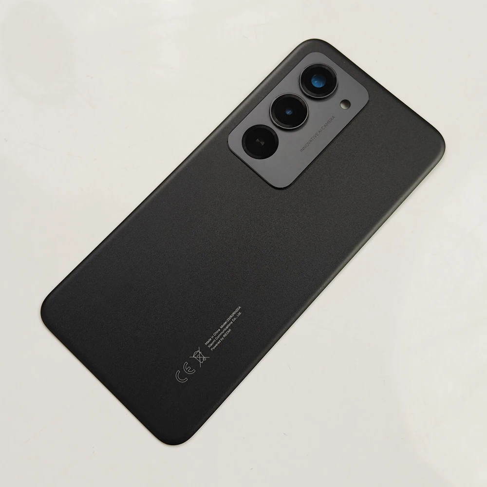 耐久性のあるバックカバー-xiaomi-redmi-15-4g用、バックドア交換用バッテリーケース、リアハウジングカバー-接着剤-カメラレンズ