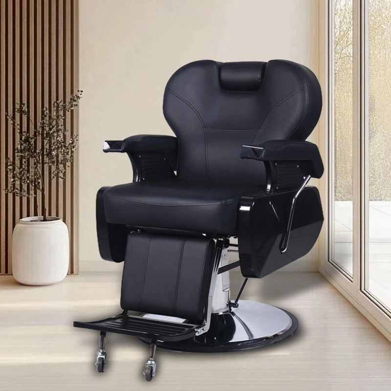 

rotating multifunctional barber chair professional light luxury hairdressing chair modern stable cadeira giratória furniture