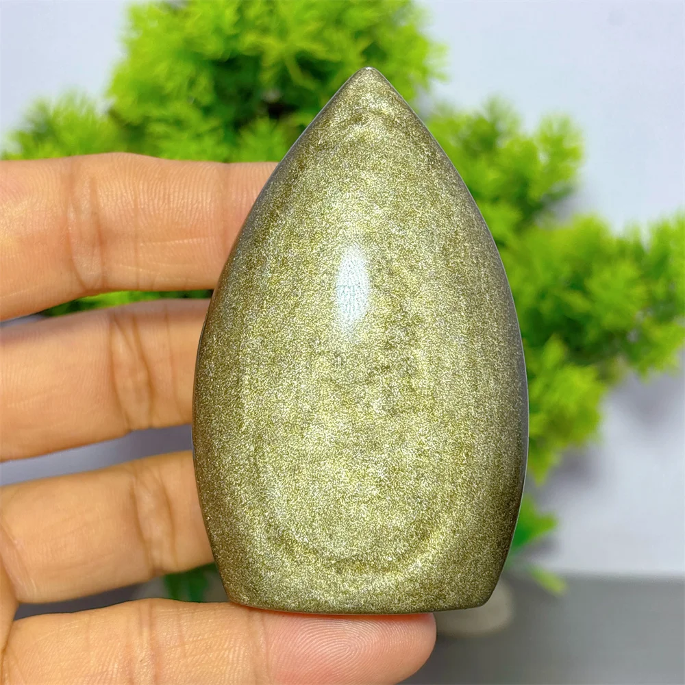 Golden Obsidian Free Form Natural Crystal Room Decor Lucky Quartz Stone Garden Reiki Gifts Healing Energy Love Home Decoritem