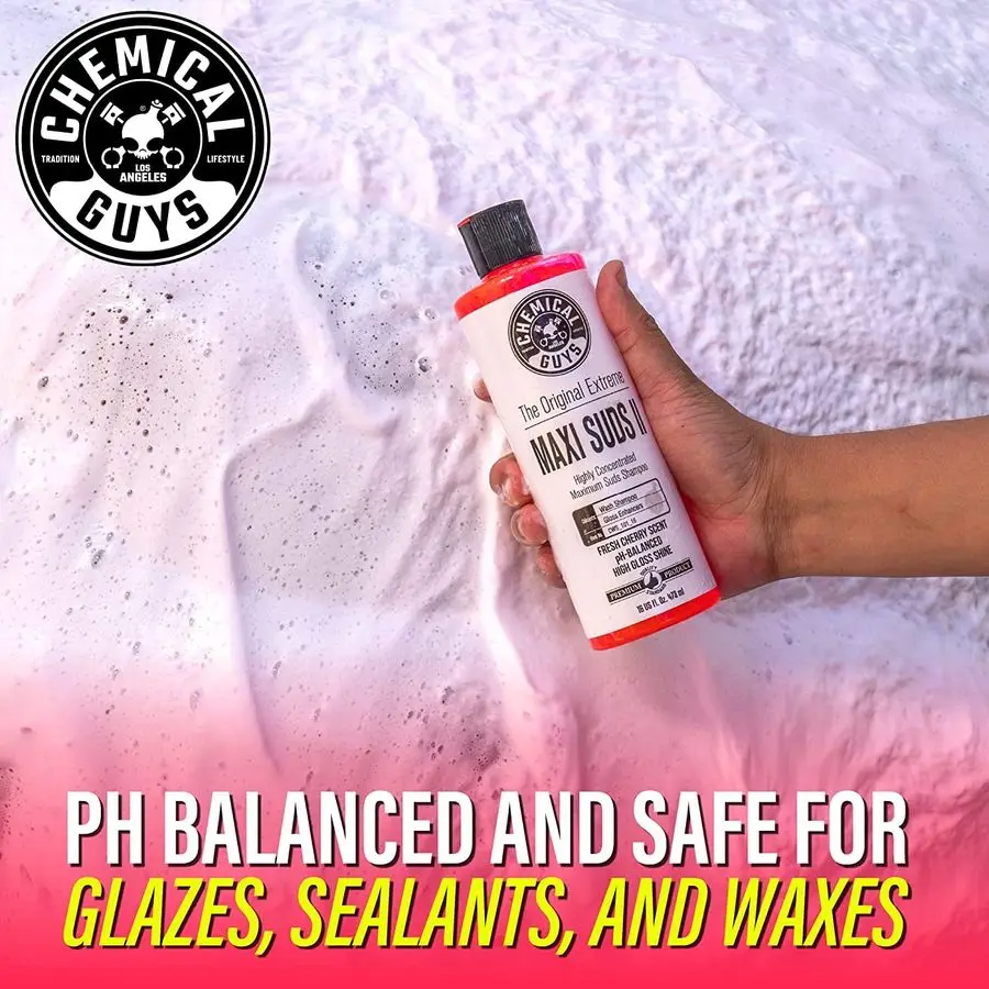 طقم شمع غسيل رغوي من TORQ مع صابون غسيل السيارات ماكسي Suds II وشمع السيارة القابل للرش على شكل موز Blazin 3 عناصر، 32 أونصة سائلة #4