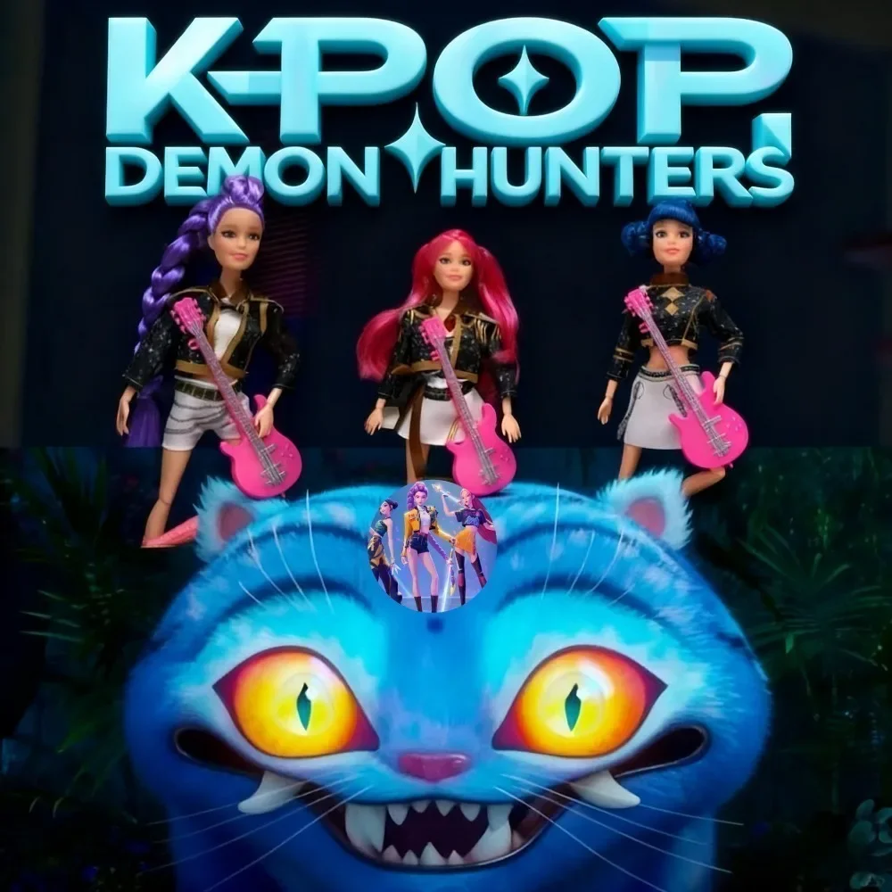 

Новинка 2025, виниловая фигурка Lumi Mira Zoey-аниме-фильм Kpop, охотники на демонов, настольное украшение для мальчиков, коллекционный подарок