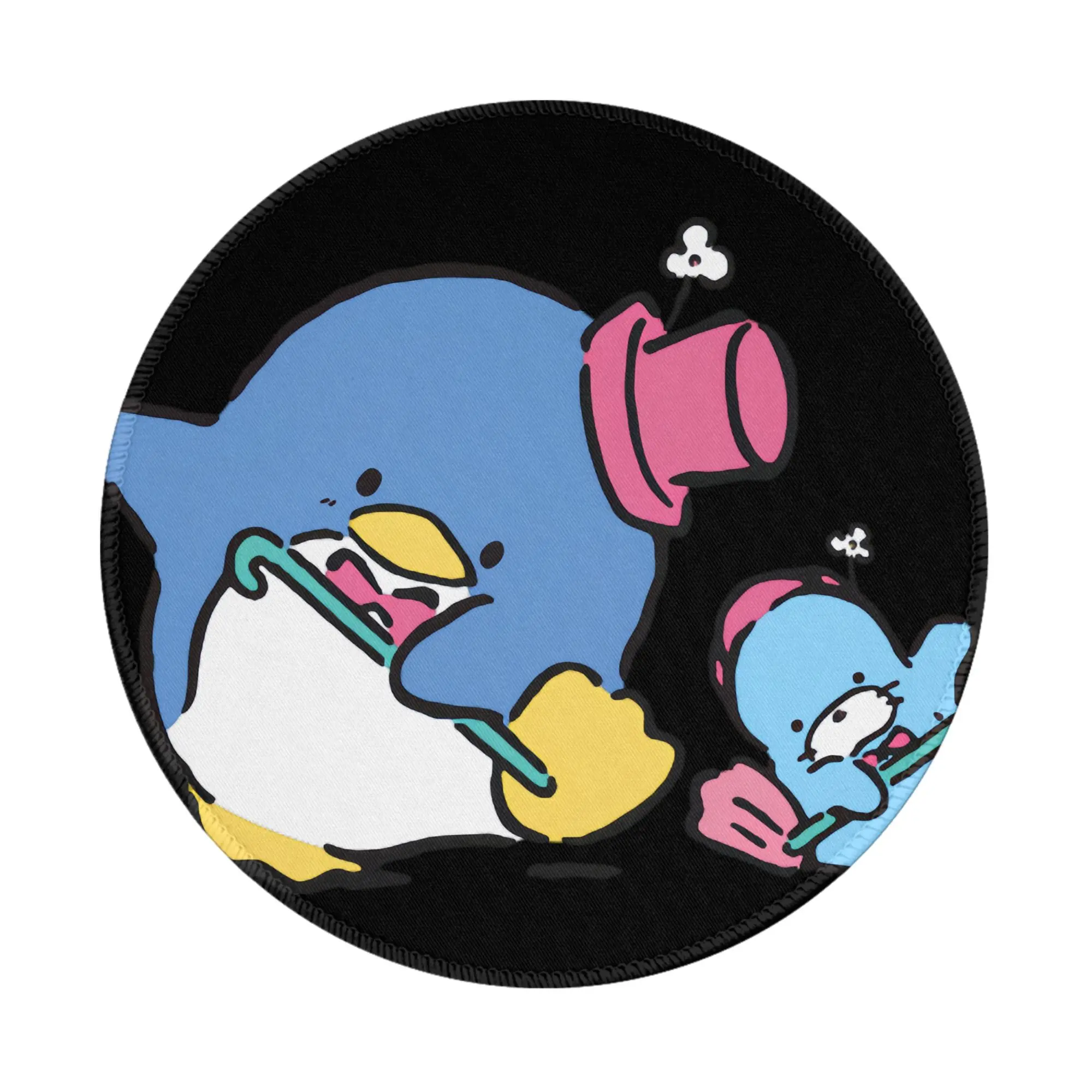 

Смокинг Сэм круглый мини-коврик для мыши коврик противоскользящий коврик настольный 8 дюймов игровой компьютерный коврик игровой резиновый коврик для мыши