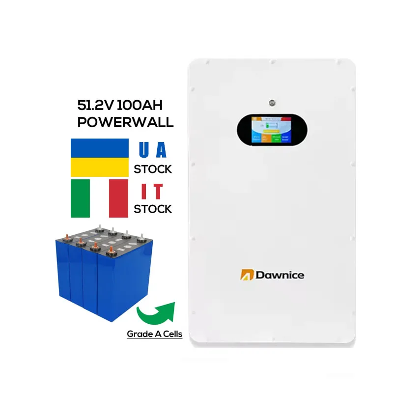 Bateria de parede solar de lítio para uso doméstico 48v 200ah 10kwh 15kwh 51.2v Lifepo4 Bateria de parede de energia