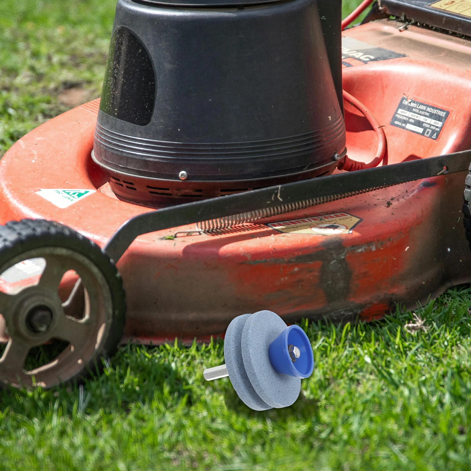 

2 шт., аксессуары для газонокосилок, точилка, инструмент для ножниц, заточка сверл, садовые лезвия, устойчивый, многоразовый