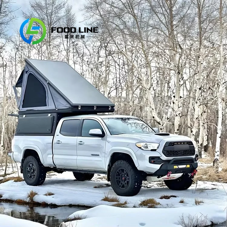 Truck Camper Pop Up Demountable Off Road Complete Outdoor Kitchen Counter For Picnic, Barbecue And Self-Driving Overland Camping