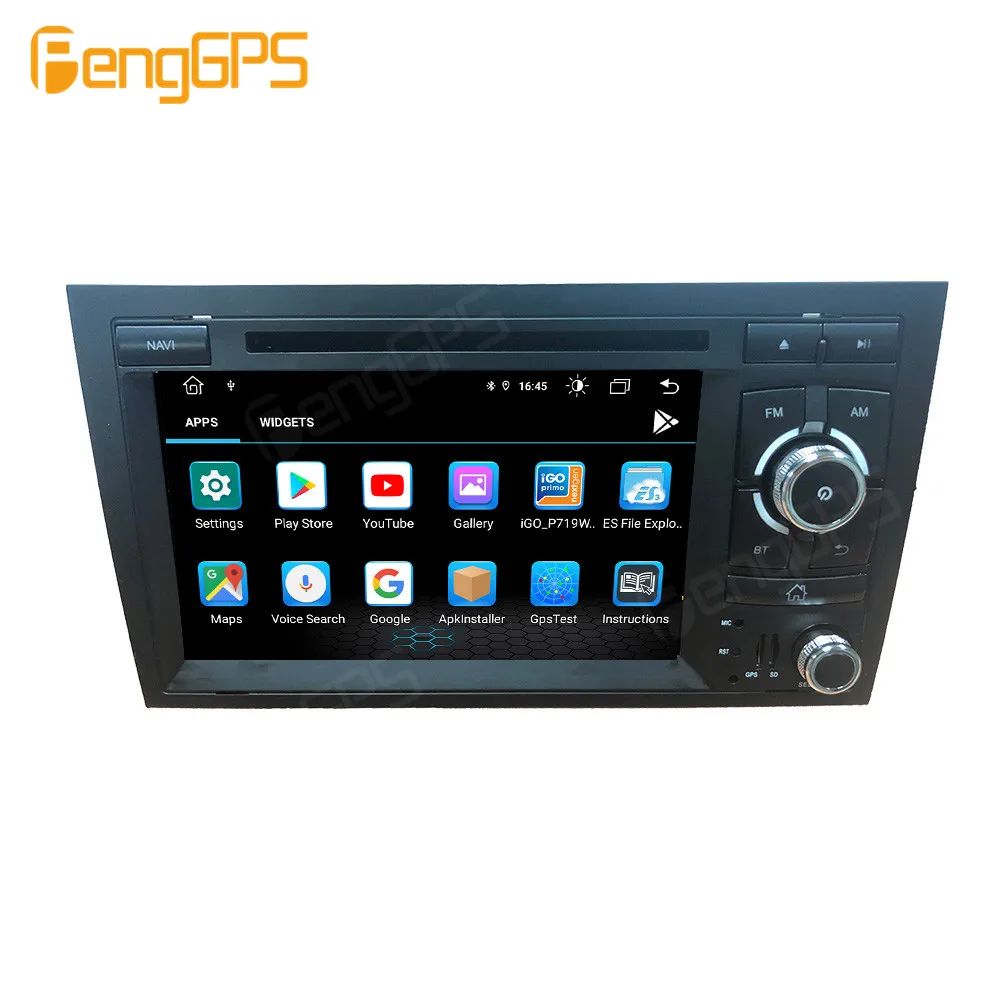 Android 13Car Radio DVD Player For  Audi A4 S4 RS4 2002 - 2008 Car Multimedia Video Stereo GPS Navigation 2Din Head Unit