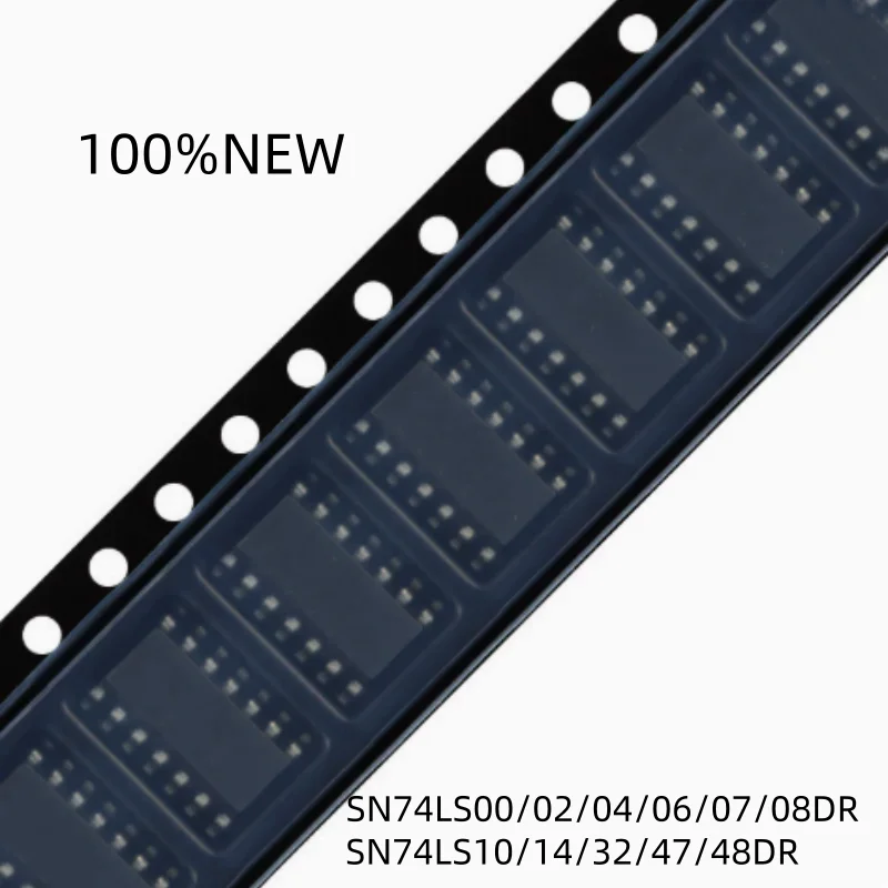 (10 Pieces) 100% New Sn74Ls00Dr Sn74Ls01Dr Sn74Ls02Dr Sn74Ls04Dr Sn74Ls05Dr Sn74Ls06 07 08 10 14 32 47 48 11 20 21 27 30 42 Dr Sop-14 Chip Ic