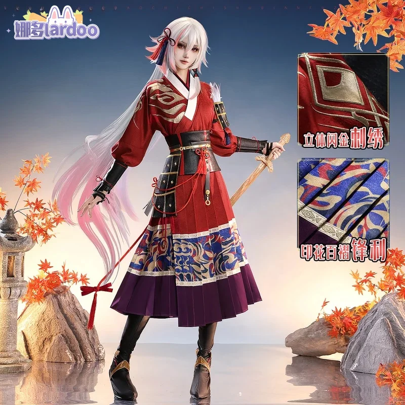 فو هوا تأثيري حلي لعبة هونكاي: ستار السكك الحديدية هالوين عيد الميلاد النساء فستان حجم S-XXL في المخزون فستان حديث مثير الأحمر