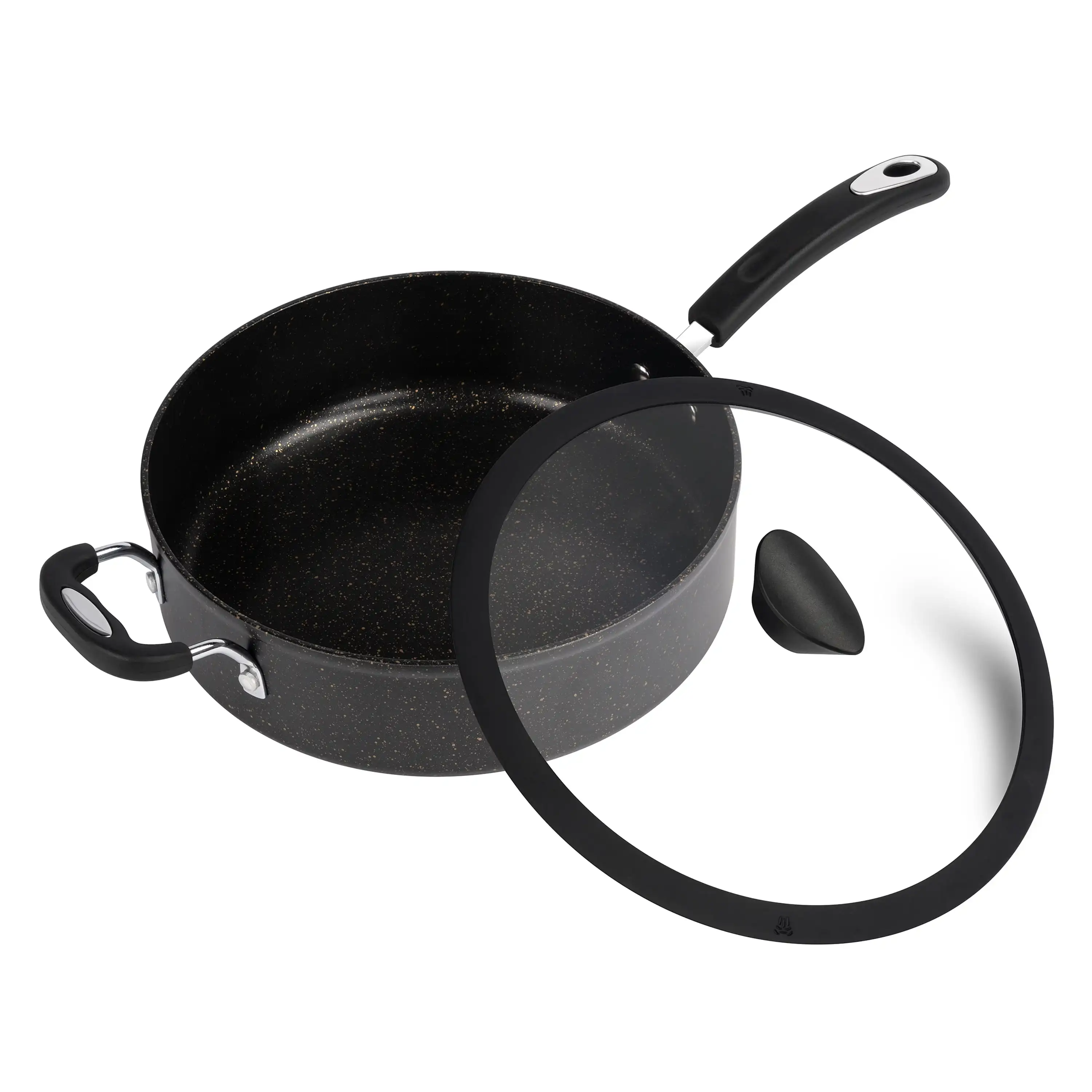 

The All-In-One Stone Sauce Pan by 100% APEO, GenX, PFBS, PFOS, PFOA, NMP and NEP-Free German-Made Coating