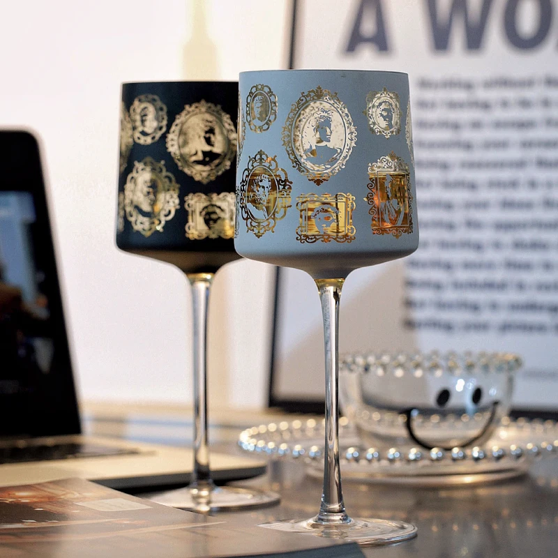 

Creative home use of grape glass, exquisite high appearance level, high-end sense of foreign wine, champagne tall glass