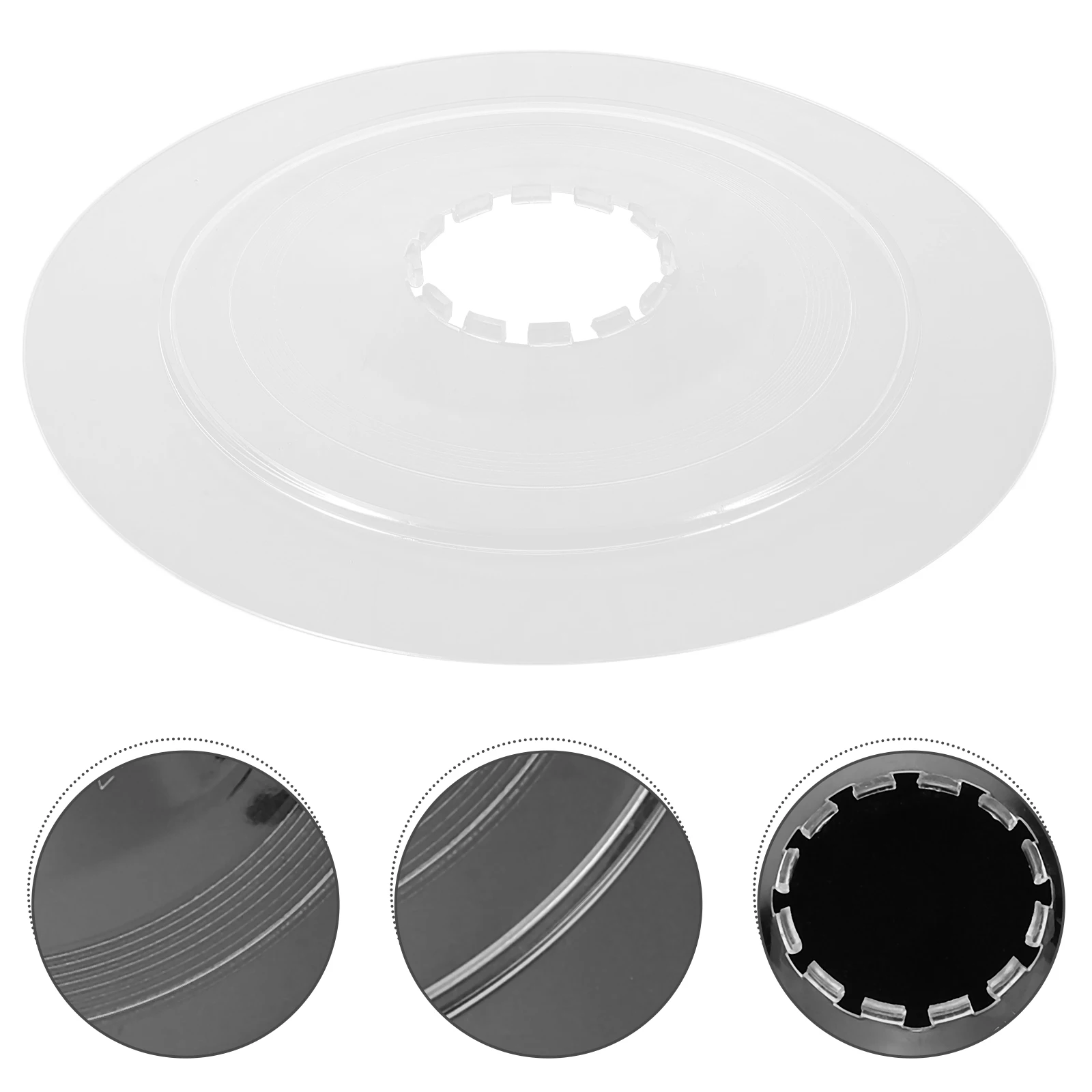 

4pcs Bicycle Protector 4-Claw Mountain Protector Clear Wheelchair Cover Plastic Bike Cover Flywheel Mud Guard Road
