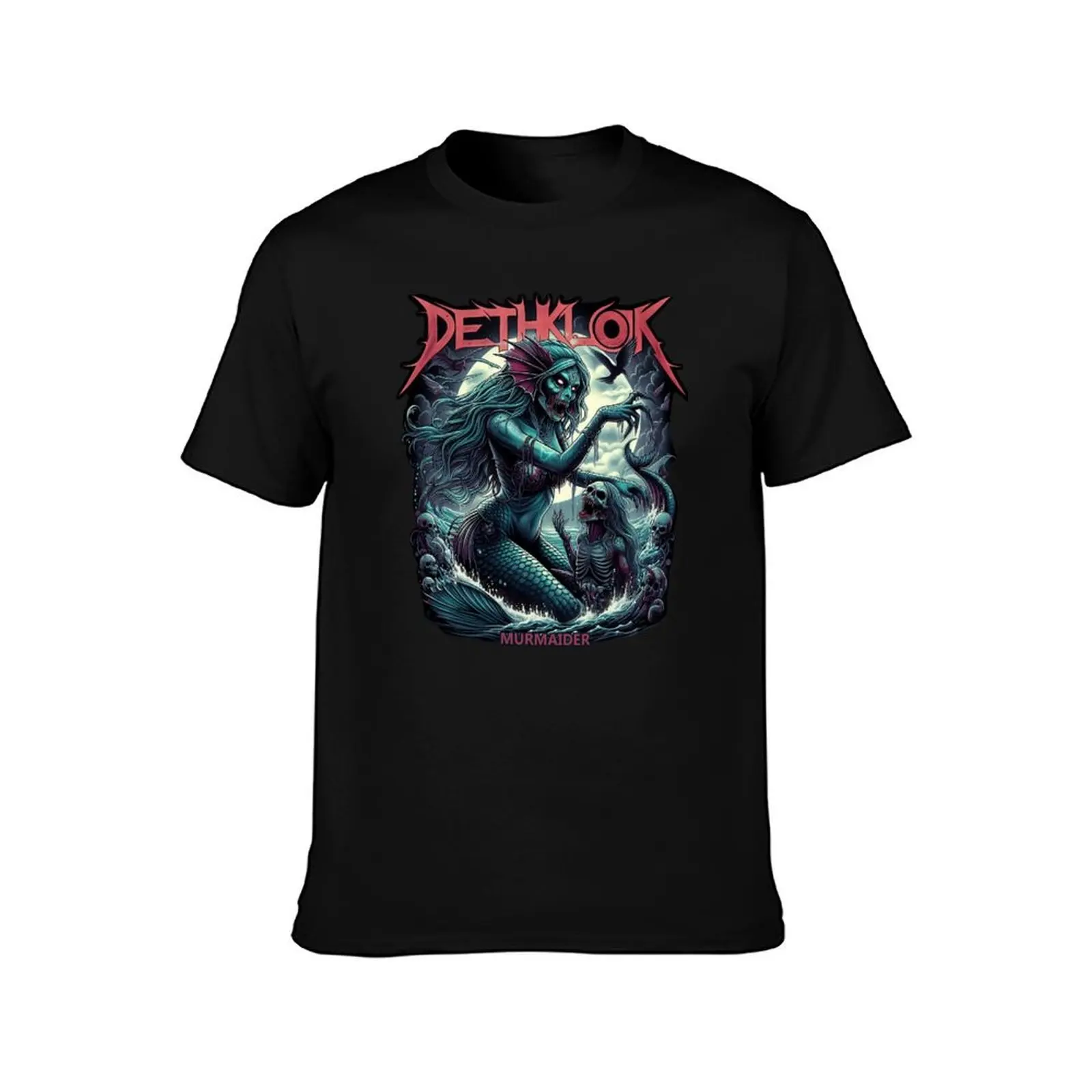 Dethklok Murmaider II T-Shirt man t shirts high quality luxury brand T-Shirt