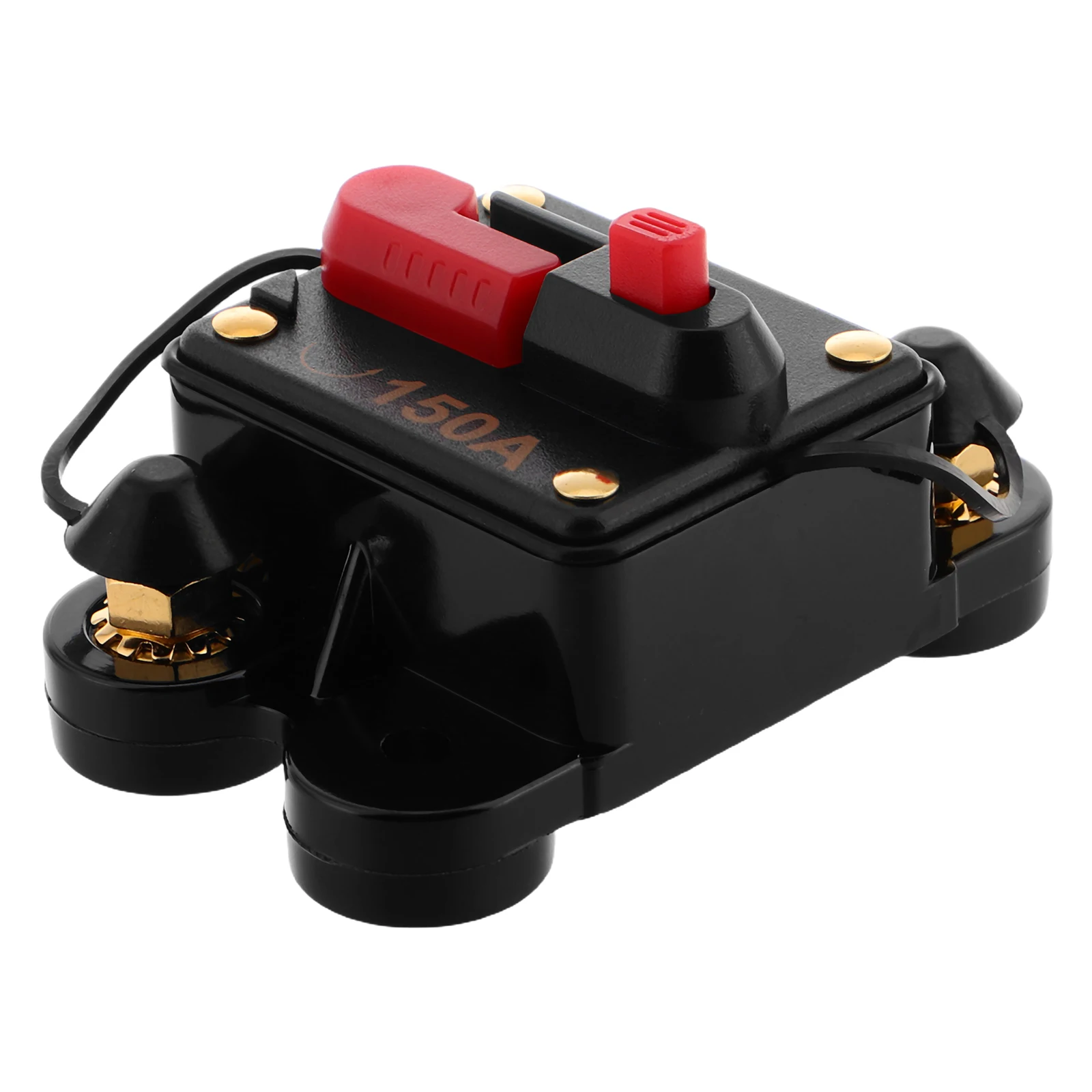 

Automotive Marine Rv Circuit Breaker 30A Short Circuit Overload Protection Manual Reset Fuse Holder for Car Boat Yacht Audio