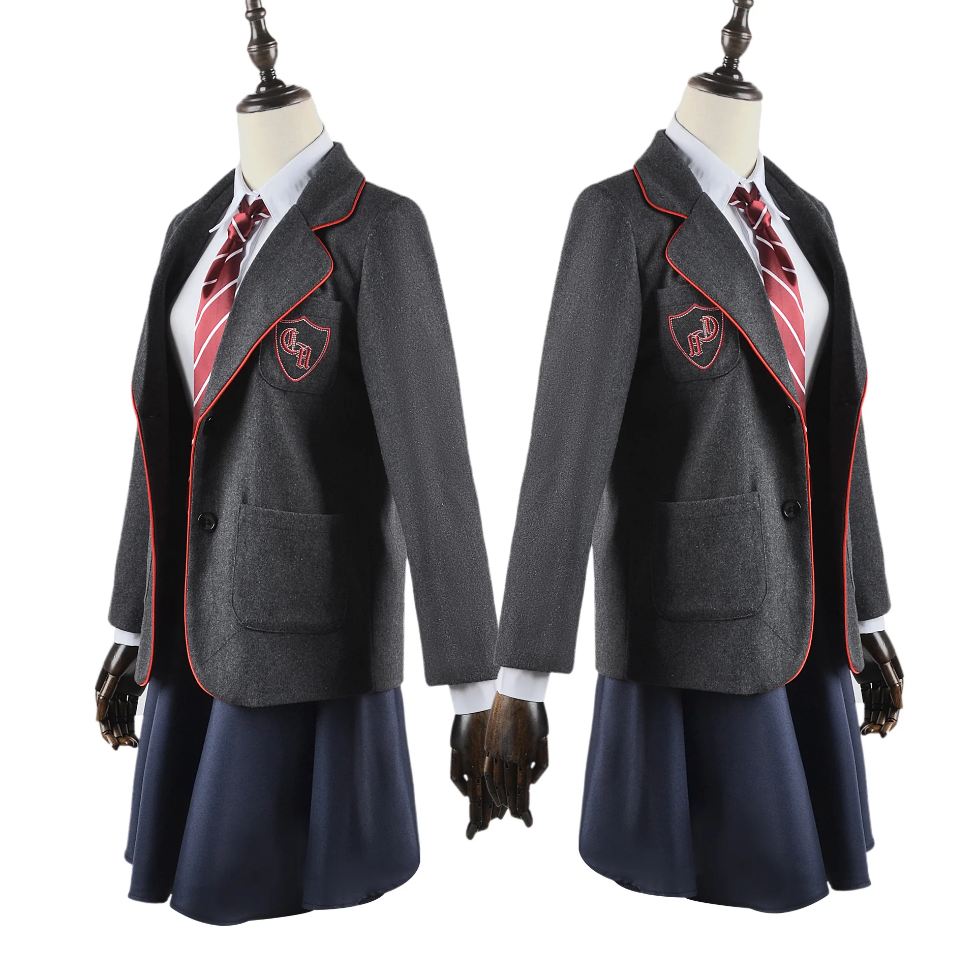 Bambini adulto Roald Dahl Matilda the Musical Cosplay Costume uniforme gonna camicia cravatta abiti bambini Halloween Carnival Suit