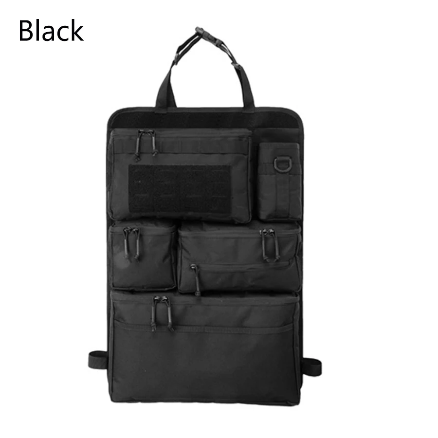 High Quality Multifunction 62*42CM 600D Tactical Car Back Seat Multi-Pocket Portable Hanging Storage Bag Organizer - view 5
