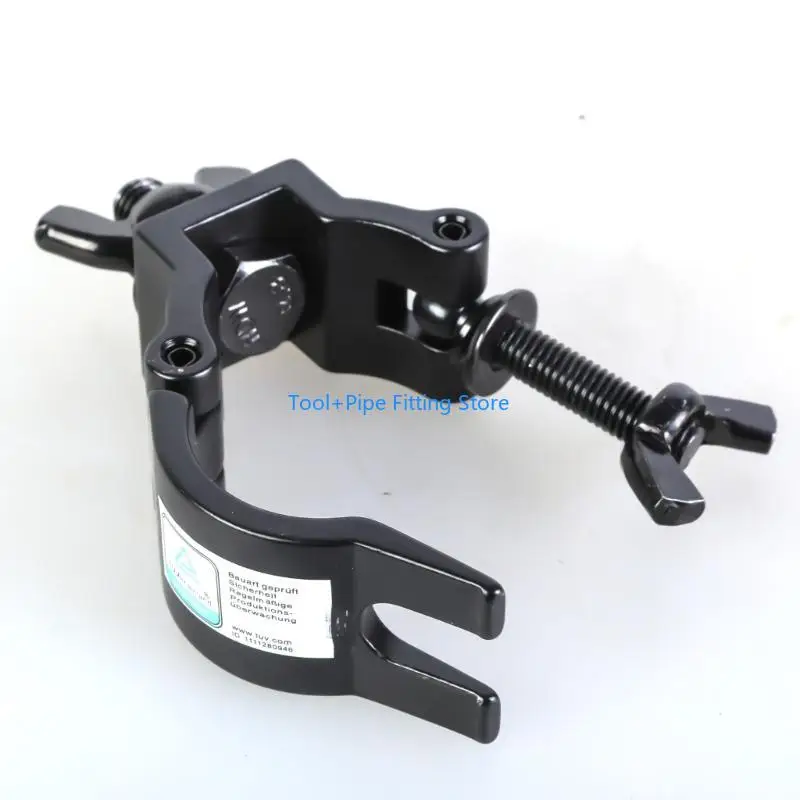 F92B Hanging Pipe Clamp Stage Light Clamp Hook for Moving Head Light Spotlights