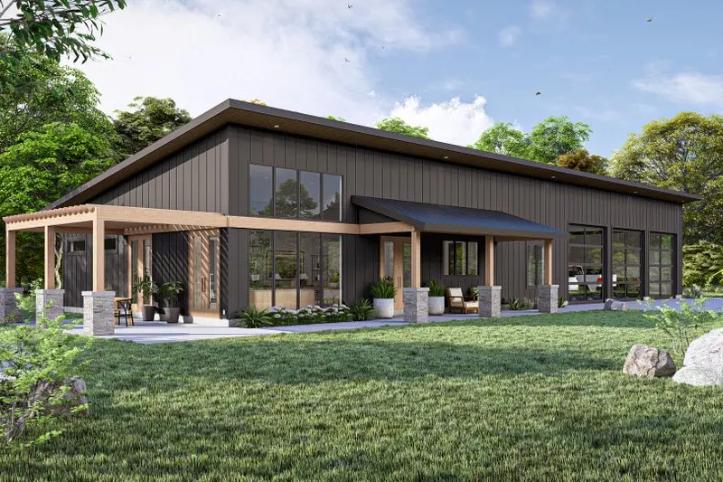 Light Steel Villa Prefabricated House Modern Luxury Home Outdoor & Exterior Use Fast Construction Waterproof & Fireproof