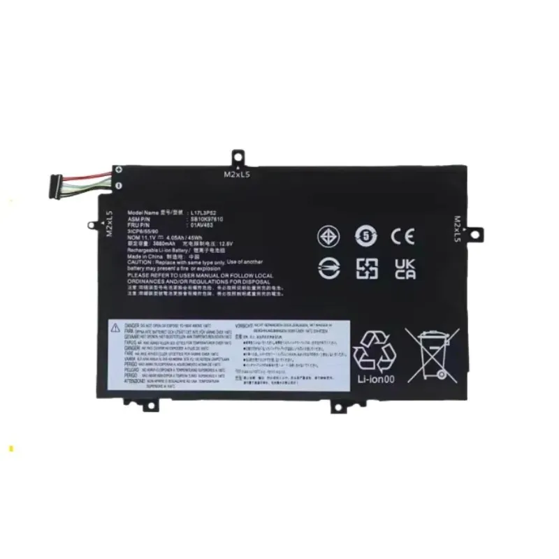 

01av463 for lenovo thinkpad l480 l580 r580 l490 l17c l14 l15 gen 1/2 notebook battery 4500mah