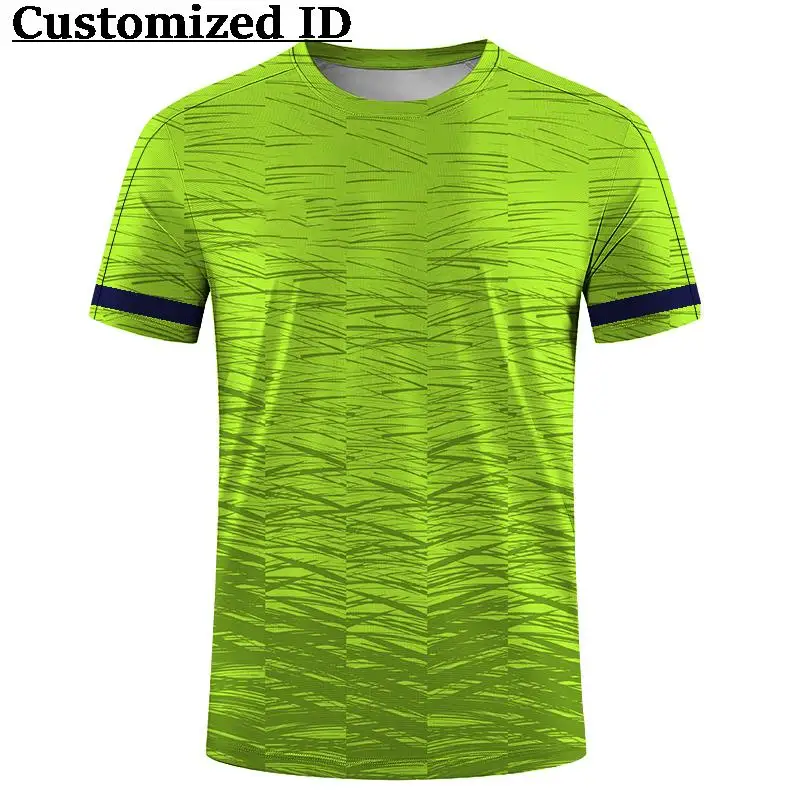 Men Sports Fitness Training Clothes 2023 New Summer Men's Quick Dry T-Shirts Casual Breathable Outdoor FitnessTee Customizable