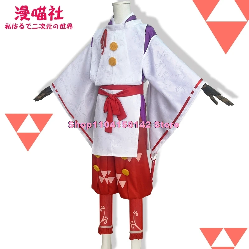 Red Kimono Women Costumes Anime Woman Cosplay The Elusive Samurai Outfits Adult Men's Hojo Tokiyuki Whole Cosplays Female Femme