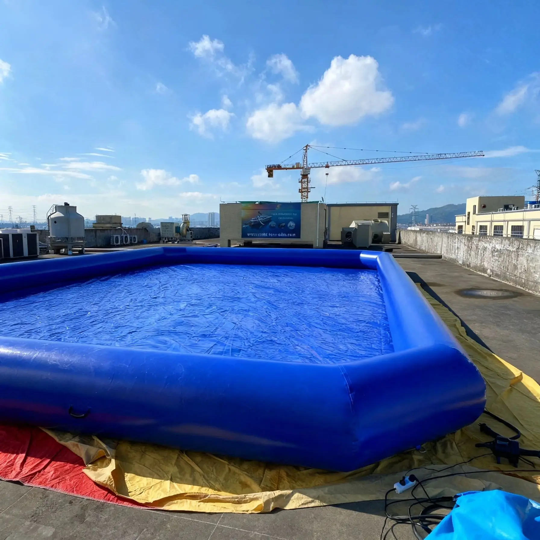 Large Inflatable Swimming Pool with Water Slides for Kids for Home & Residential Usepromote sales
