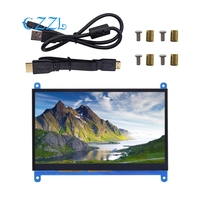 7 inch LCD Display HDMI-compatible Touch Screen 1024x600 Resolution Capacitive Touch Screen Support Systems for Raspberry Pi