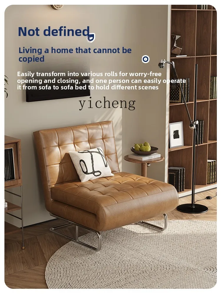 

XL Sofa Bed Foldable Dual-use Small Apartment Study Single Leisure Chair Sitting and Lying Dual-use Bed