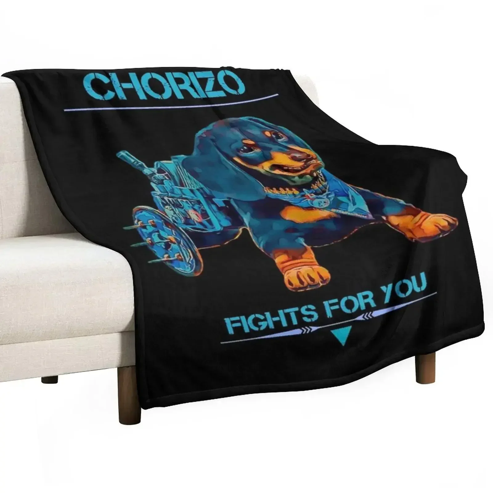 Gifts For Men Chorizo Fights For You Blue Edition Gift For Fans Throw Blanket Designers Sleeping Bag Blankets