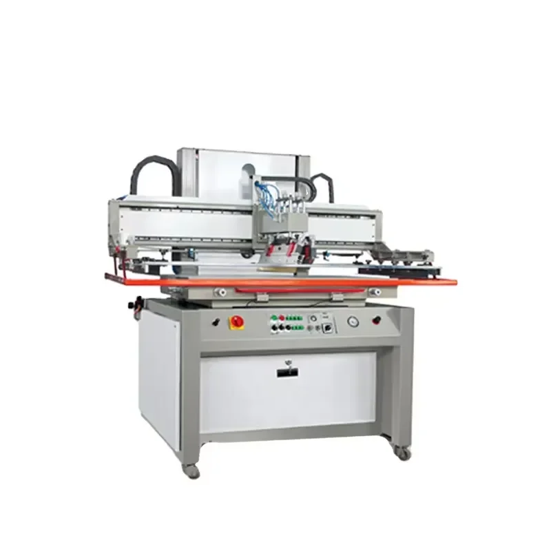 New PRINTYOUNG Screen Printing Machine PRY-9060H Horizontal-lift Automatic High Precision Cylinder Silk Single Color