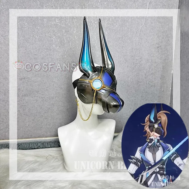 In Stock Chasca Cosplay mask Genshin Impact Chasca Cosplay Headgear Carnival Costume Party Helmet Accessories props gifts