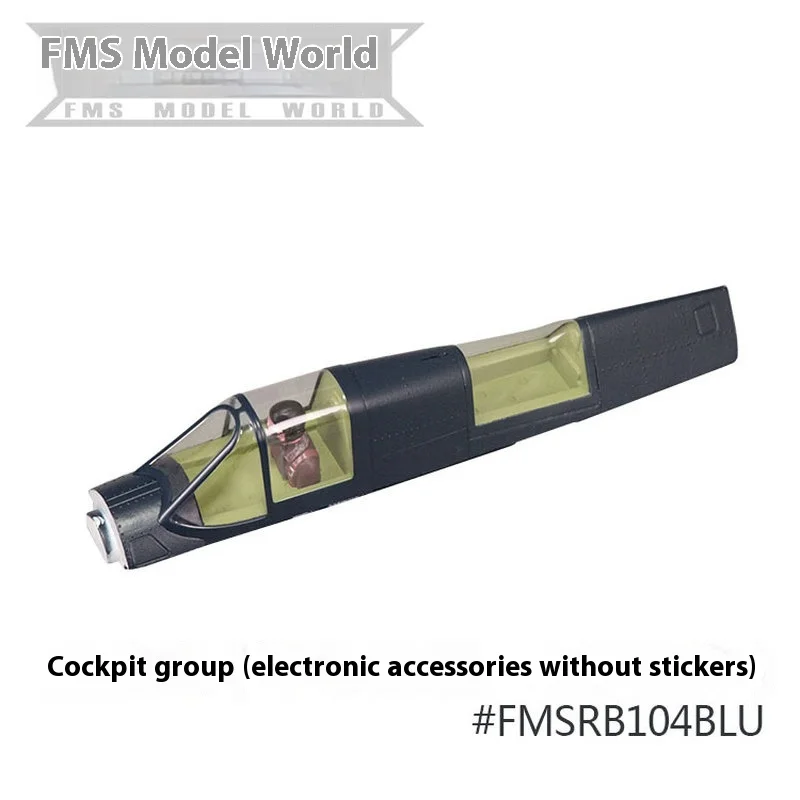 Corps de train d'atterrissage, ailes principales, queue plate, couverture de palette, hélice, accessoires électroniques, Fms 1700mm, F7f Tiger Cat