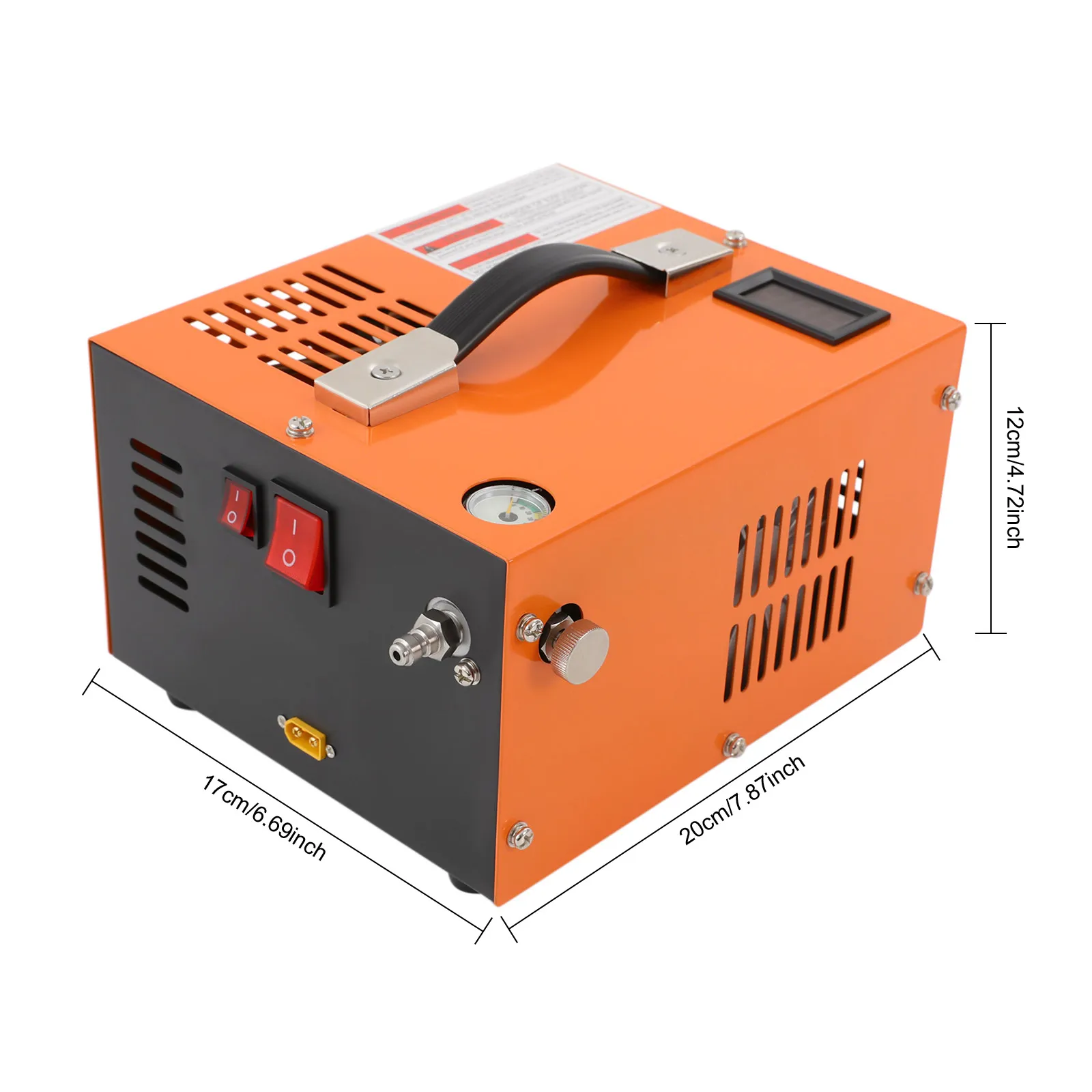 Compressor de ar PCP de alta pressão 12V/110V |    Compressor de ar 4500PSI/30MPa com transformador