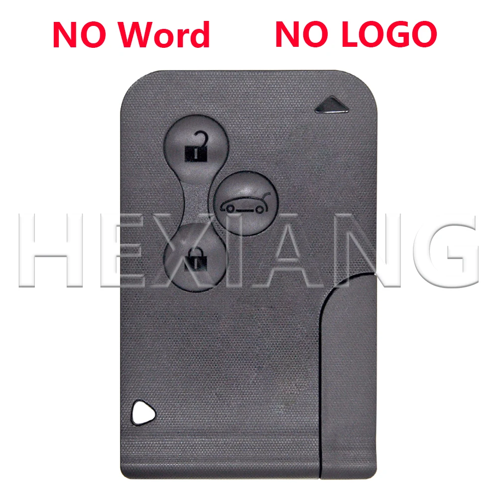 HE Keyless Go ID46 PCF7946 433MHz chiave telecomando per auto con parola per Renault Megane II Laguana II Grand Scenic II 2003-2008